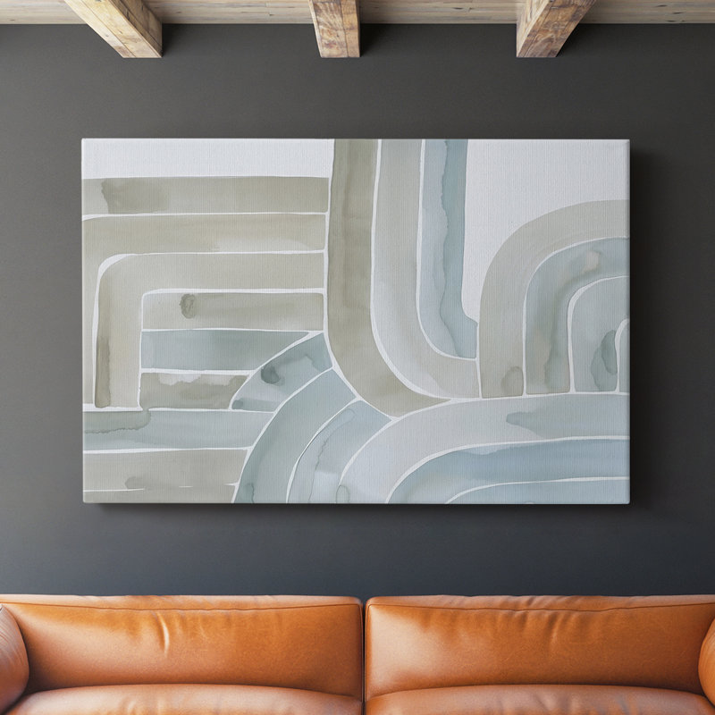 Estuaries II - Cavas enveloppés de galerie, H 12 po x l 18 po