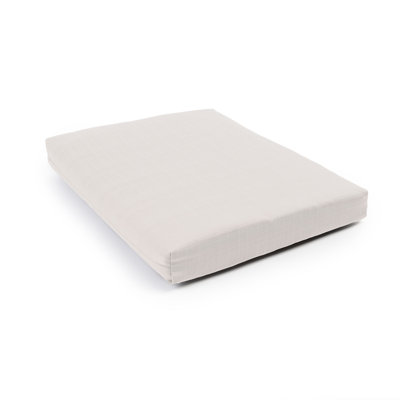 Tailored. Modern Look Seat Cushion With Zipper And Padded Polyester Fill.