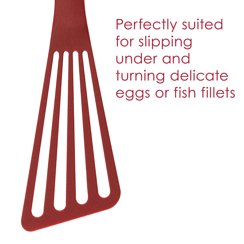 Orange Nylon 6-Piece Kitchen Utensil Set