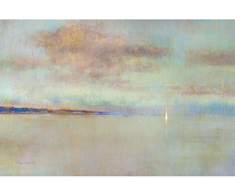 «Red Barrel Studio® Swatland», art de la galerie Katie, titre: August Morning, H 28 po x l 40 po