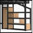 Full Loft Bed With Storage Stairs, Shelves And Built-In Wardrobe, Metal Loft Bed Frame With USB Ports And LED Lights, Noise-Reduced Design, Natural Wood-452161222-452161275