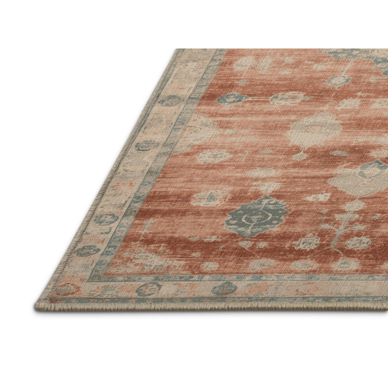 Tapis brun lavable à la machine, Tapis de couloir 2 pi x 4 pi
