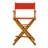 24" Folding Director Chair-19623357-19623341