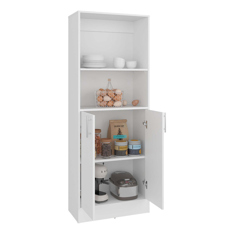 White 2-door Kitchen Storage Cabinet
