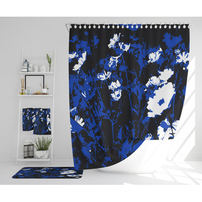 Neleah Polyester Shower Curtain Set