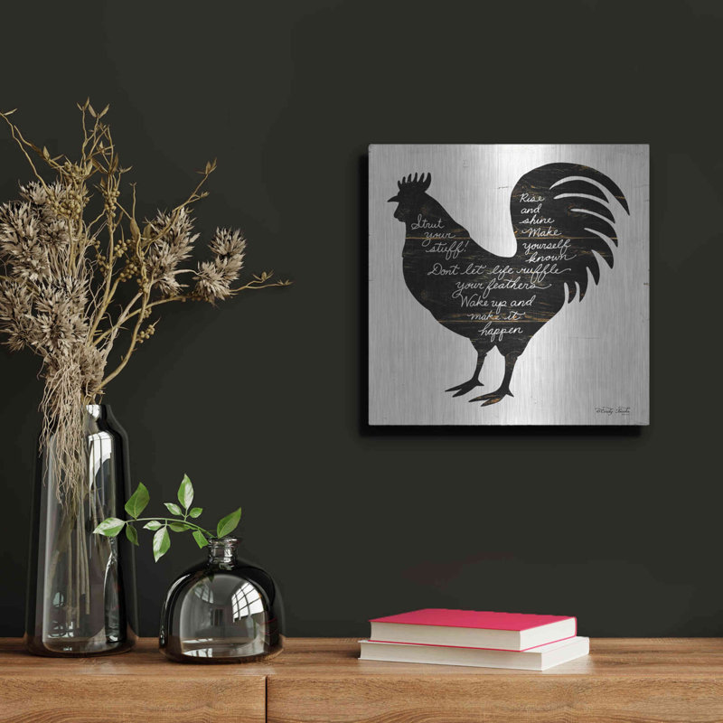 " Rooster Strut Your Stuff " by Cindy Jacobs, 12" H x 12" W