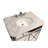 Zadie 30'' Single Bathroom Vanity with Marble Top