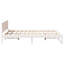 Bed Frame with Headboard Solid Pine Wood-2085284113-2085284127