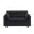 Wooden Board Bracket Cushioned Frame for Double Bed