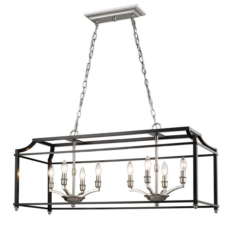 Debby 8 - Light Black Kitchen Island Pendant