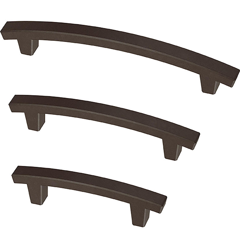 Franklin Brass Pierce Appliance Pull, 3" Center to Center, Deep Bronze