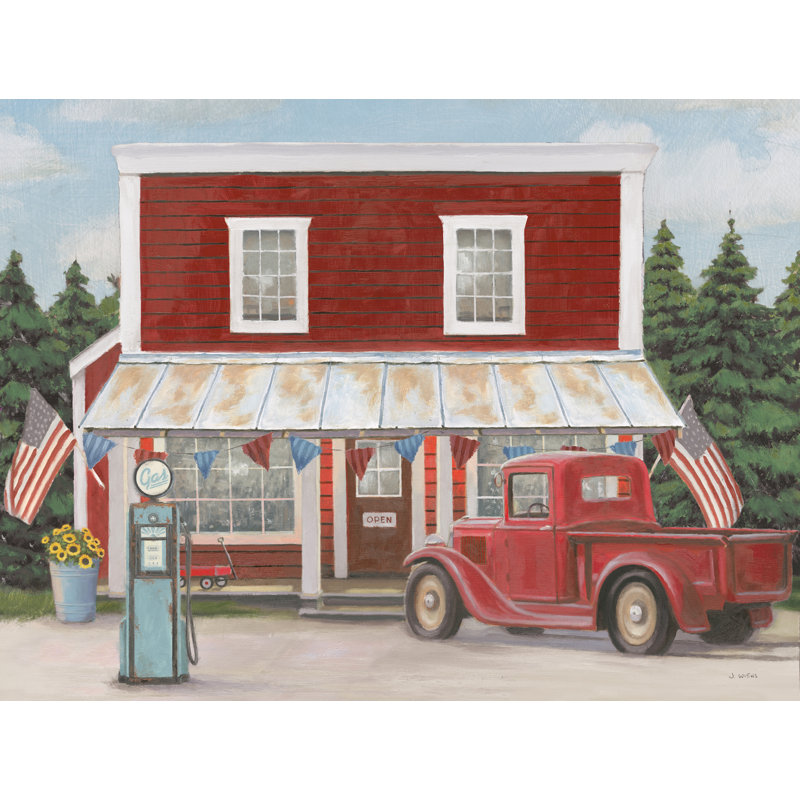«Loena Country Truck I on Canvas» par James Wiens, reproduction, H 12 po x l 16 po