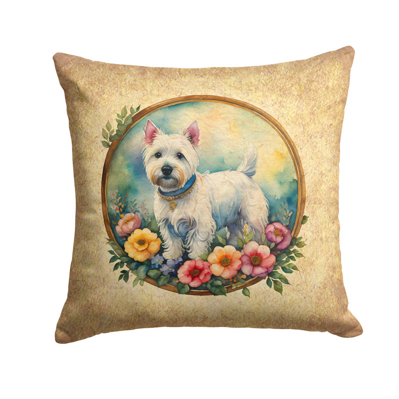 Outdoor Throw Pillow, 18" H x 18" W x 4" D