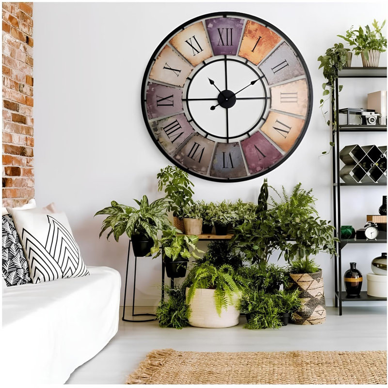 Metal Wall Clock