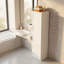 Freestanding Bathroom Storage Cabinet With One Door And Two Drawers,Adjustable Shelves