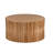 Vintage-Style Fir Wood Coffee Table with High Load Capacity and Easy Maintenance, Perfect for Elegant and Cozy Living Spaces.