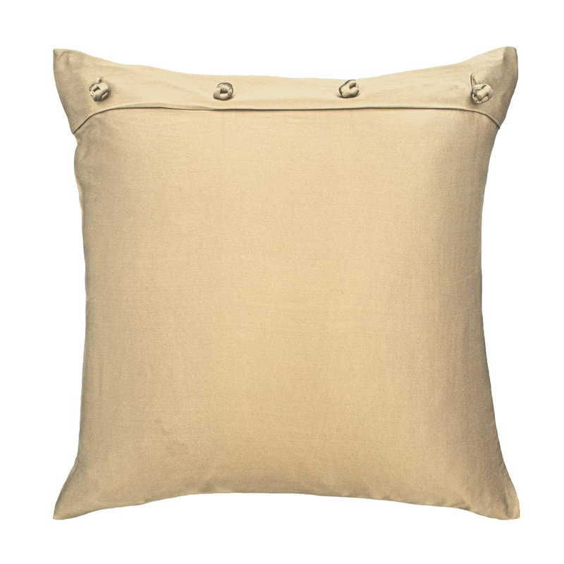 Charmeuse Bedding, Sand, Square 26"