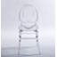 Chaise de mariage, chaise de salle à manger, ensemble de 4, siège en plastique