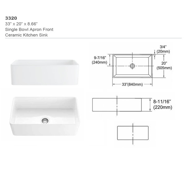 Dimensions du produit