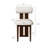 Modern 71" Dining Table Set With Sintered Stone Top And 6 Fully Assembled Chairs