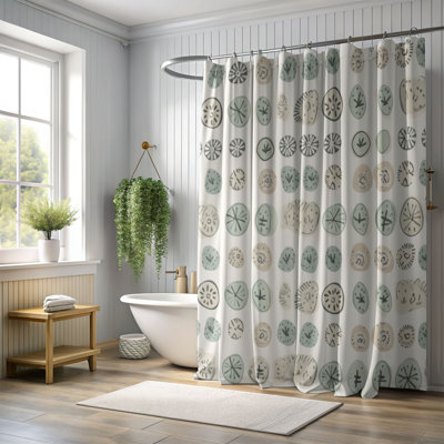 Stone Collage - Rideau de douche Premium