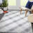 Striped Machine Washable Rugs Geometric Modern Non-Slip Rug for Living Room Bedroom Nursery Dining Table Bedside Decor-608264507