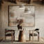 Mellonia Round Genuine Marble Dining Table-881804641-923852820