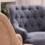 Lydia Upholstered Chenille Armchair-1112233741