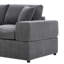 Grand modulaire réversible avec repose-pieds Tondreau Massasoit-237632850