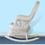 Chaise berçante Woodbranch