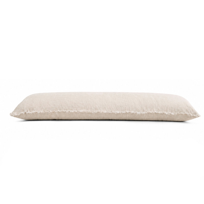 Hunter Body Pillow with Insert, Flax