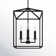 Ellis 4 - Light Dimmable Lantern Square / Rectangle Chandelier