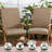High Back Dining Chair Pad-271988121