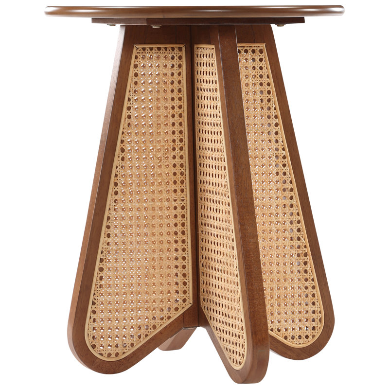 Aydenne Solid Wood End Table, Brown