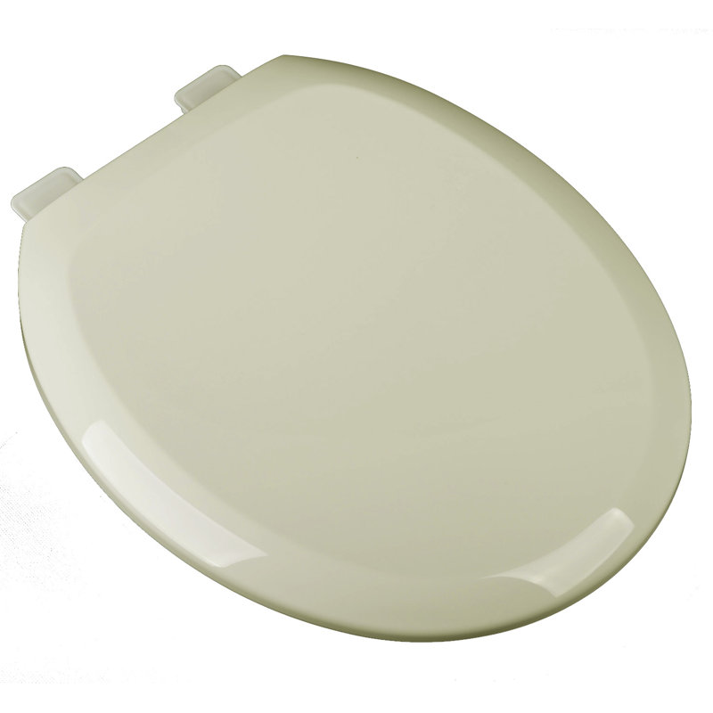 Round Toilet Seat and Lid, Bone