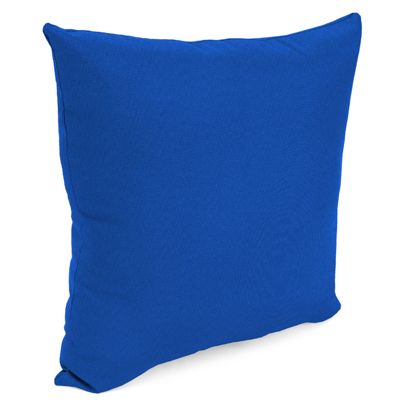 16" x 16" Outdoor Throw Pillow (Set of 2), Canvas Cobalt