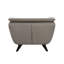 Chaise recouverte de lin - Assise de 20 po de hauteur et coussins de densité en mousse Assise chic rembourrée de mousse de 30 po-391386508