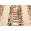 Tapis brun Sienna 5 pi 3 po x 7 pi 2 po