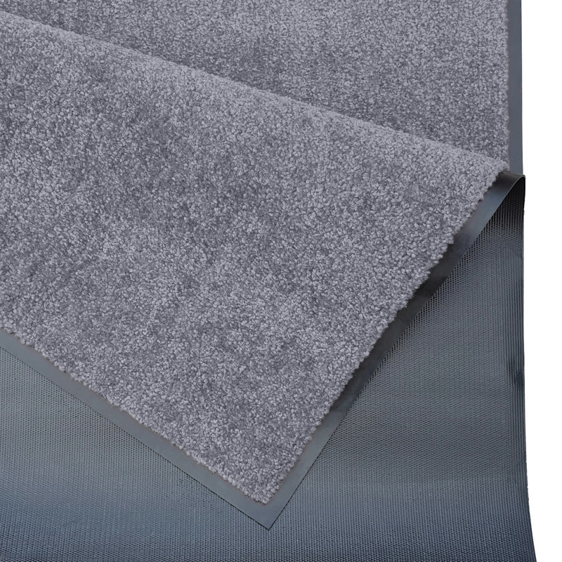 Wash & Clean Doormat, Grey, 60cm W x 180cm L