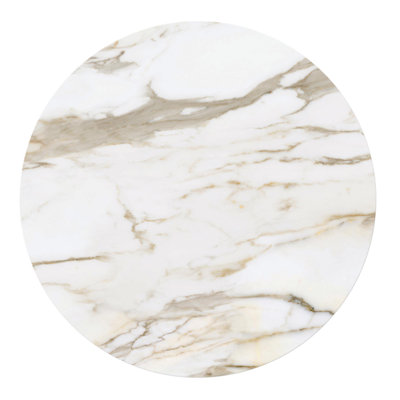 Entwine Chat Tables - Round Sintered Stone Top Table