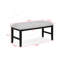 Banc de salle à manger rembourré de style contemporain 1pc