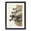 Cliff Swallows by John Audubon - Picture Frame Painting Print-55545933-55545934