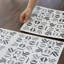 Herriott 30 x 30cm PVC Tile in Grey