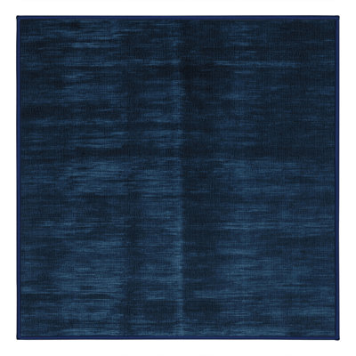 Tapis gris uni lavable à la machine