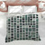 Green Rectangular Tiles Comforter