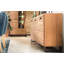 Laimondo Solid + Manufactured Oak Wood 3-Door Sideboard