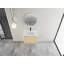Meuble-lavabo mural avec lavabo 1 porte à fermeture en douceur-129461464