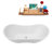 70.5'' x 31.5'' Soaking Acrylic Bathtub-95288534
