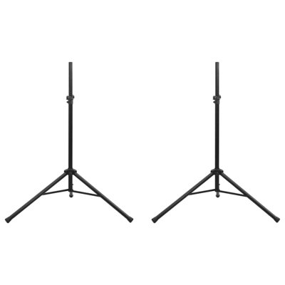 Height-Adjustable Speaker Stand Set
