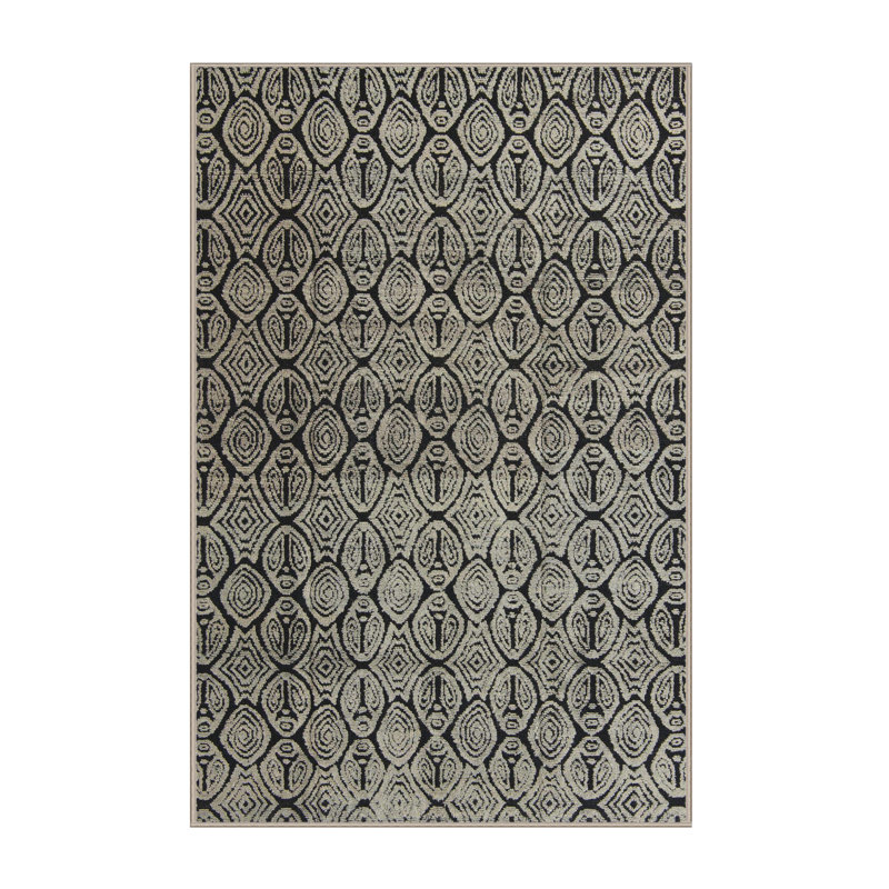 Wakita Abstract Indoor Rug, Rectangle 3' x 5'